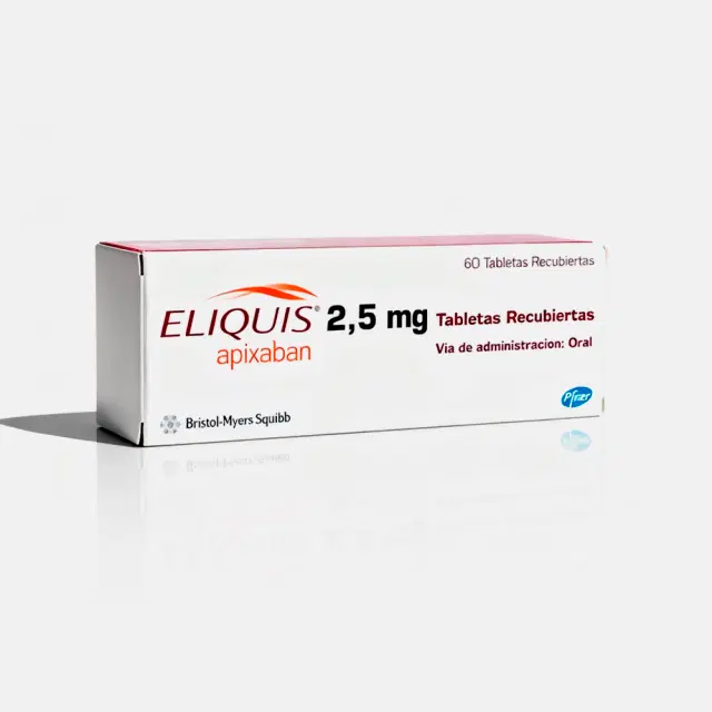 Eliquis 2,5mg 60 Comp.Rec.