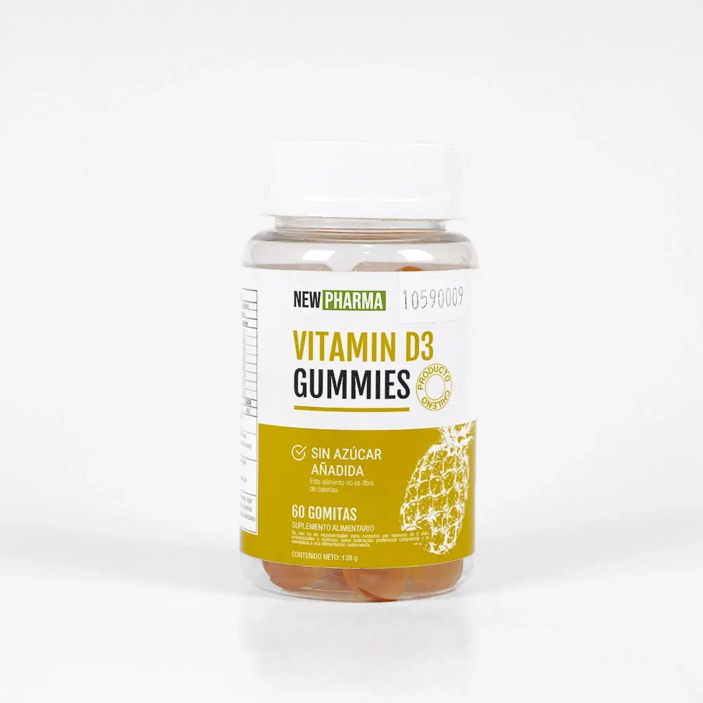 Gomitas de Vitamina D3 20ui 60 Gma. – vista 1