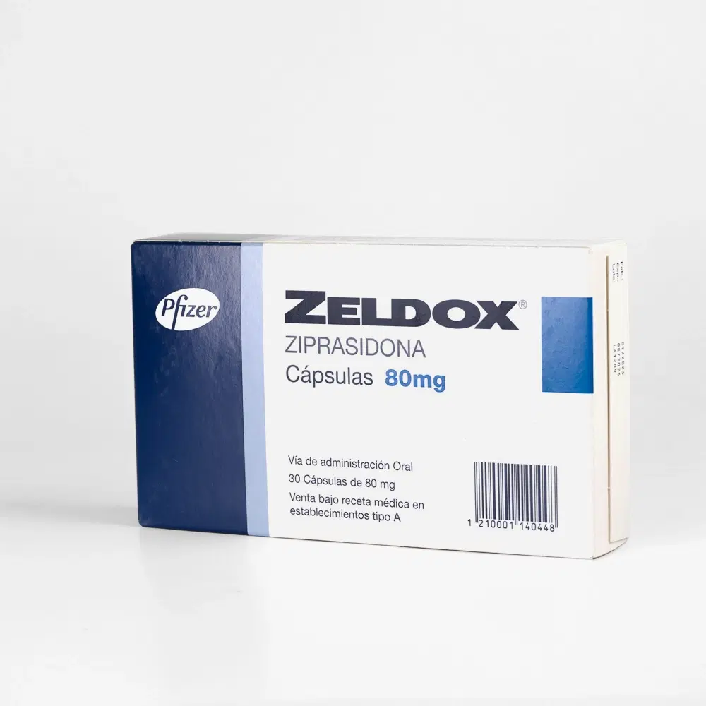 Zeldox 80mg 30 Cap. – vista 1