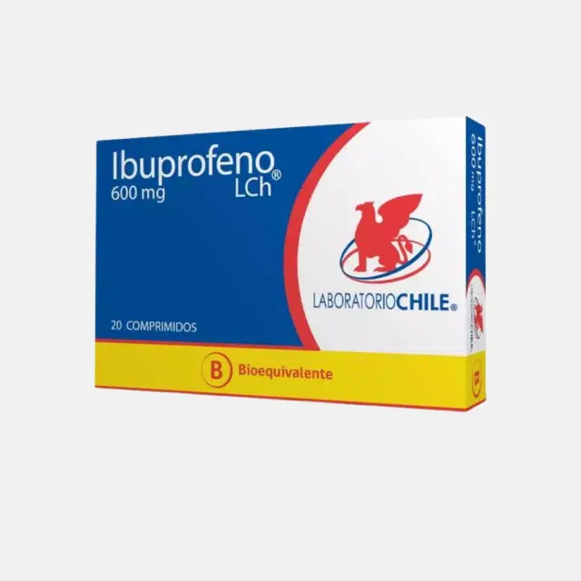 Ibuprofeno 600mg 20 Comp.