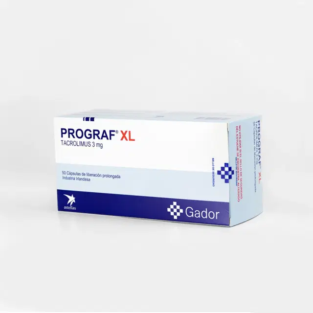 Prograf XL 3mg 50 Cap.