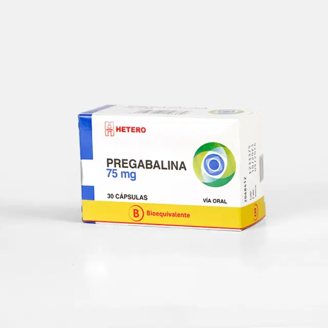 Pregabalina 75mg 30 Cap.