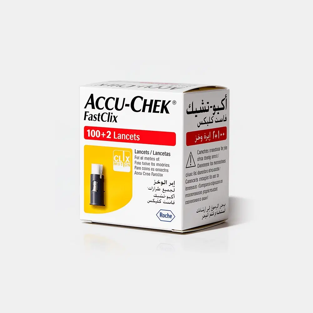 Accu Chek Fastclix X102 Lancetas