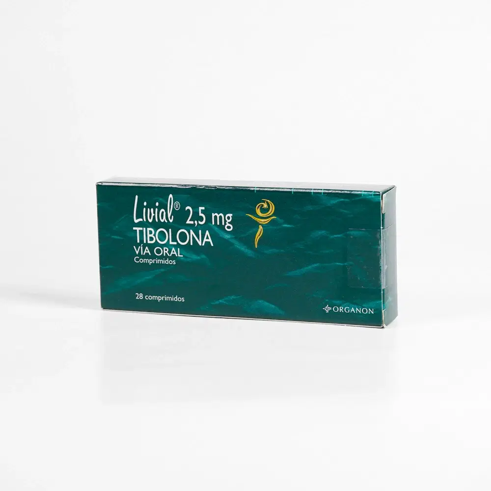 Livial Tibolona 2,5 mg 28 comprimidos – vista 1