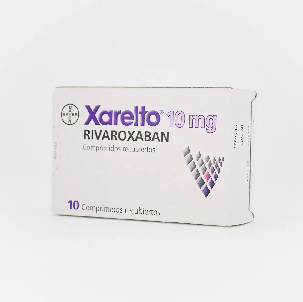 Xarelto 10mg 10 Comp.Rec. – vista 1