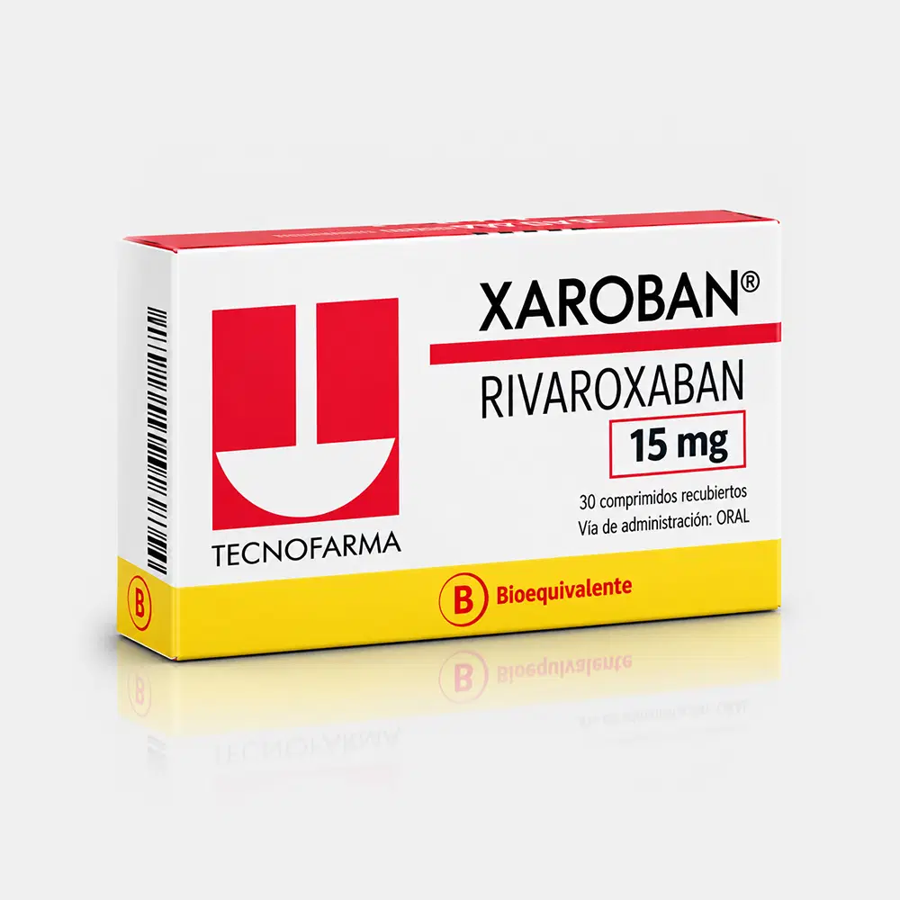 XAROBAN 15 MG X 30 COM REC.