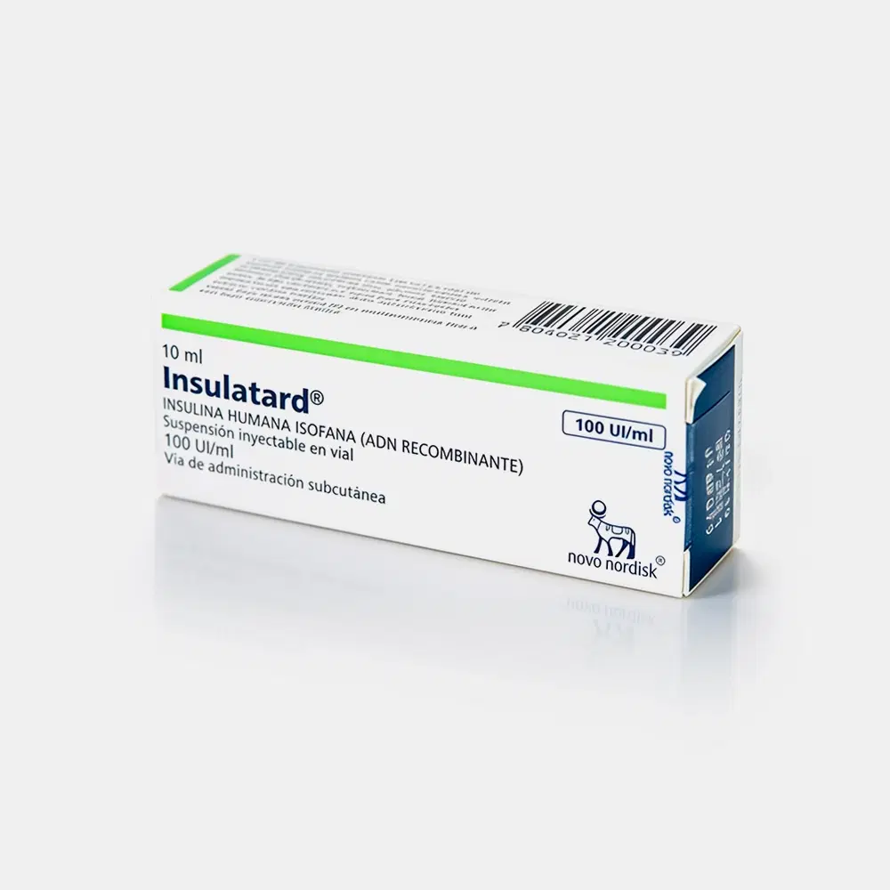 Insulatard 100ui/ml 1 Susp.Iny.