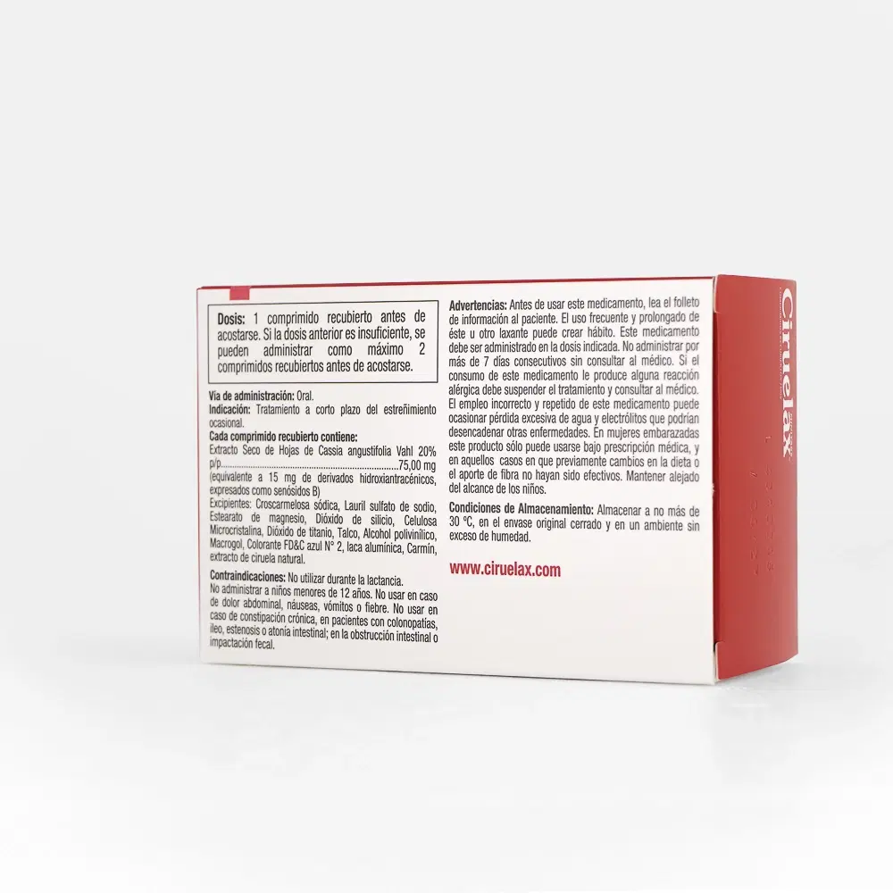 Ciruelax Minitabs 75mg 100 Comp.Rec. – vista 2
