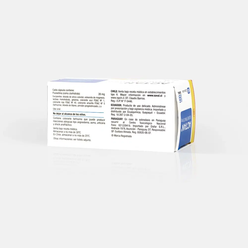Actan 20mg 60 Cap. – vista 2