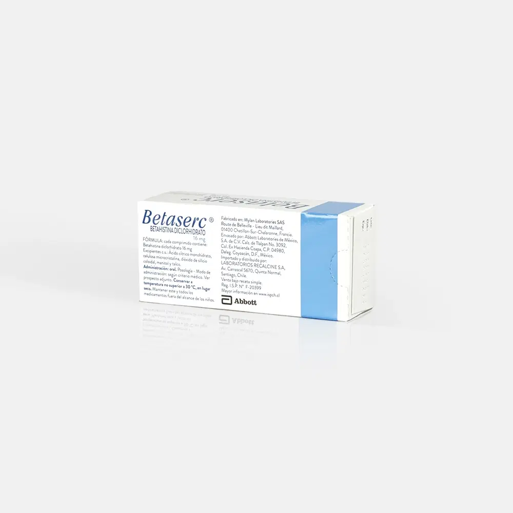 Betaserc 16mg 30 Comp. – vista 2