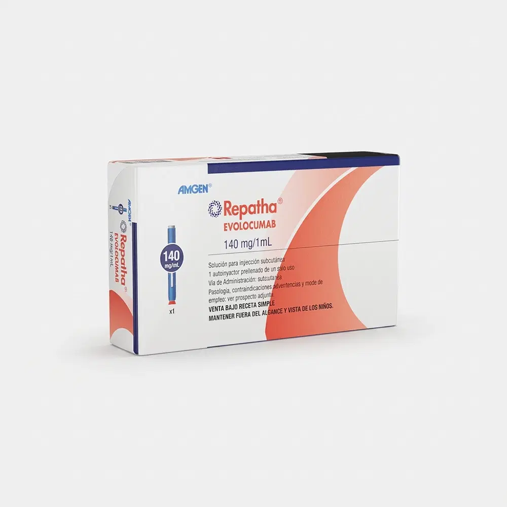 PACK REPATHA 140mg/1ml x 1 JP: 2da caja a $1 incluida – vista 1