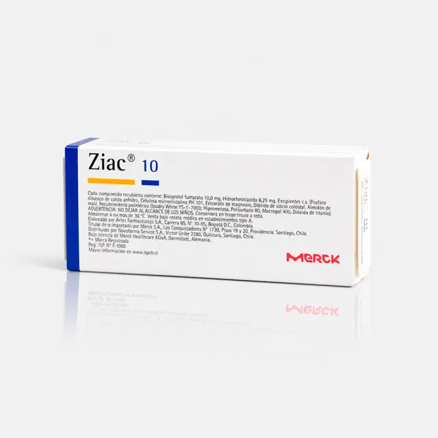 Ziac 10mg/6,25mg 30 Comp.Rec.