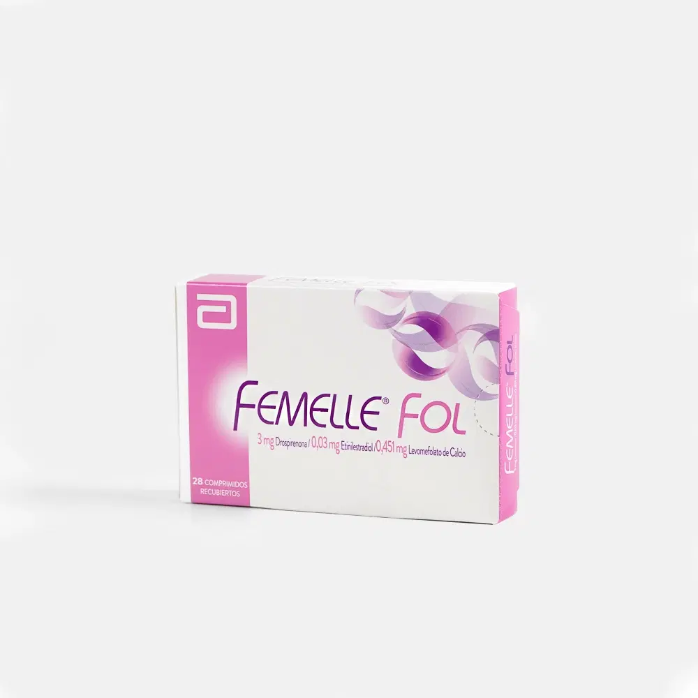 Femelle Fol 3mg/0,03mg/0,451mg 28 Comp.Rec. – vista 1