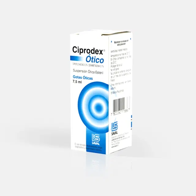Ciprodex 0,3%/0,1% 7,5ml Sol.Oft.