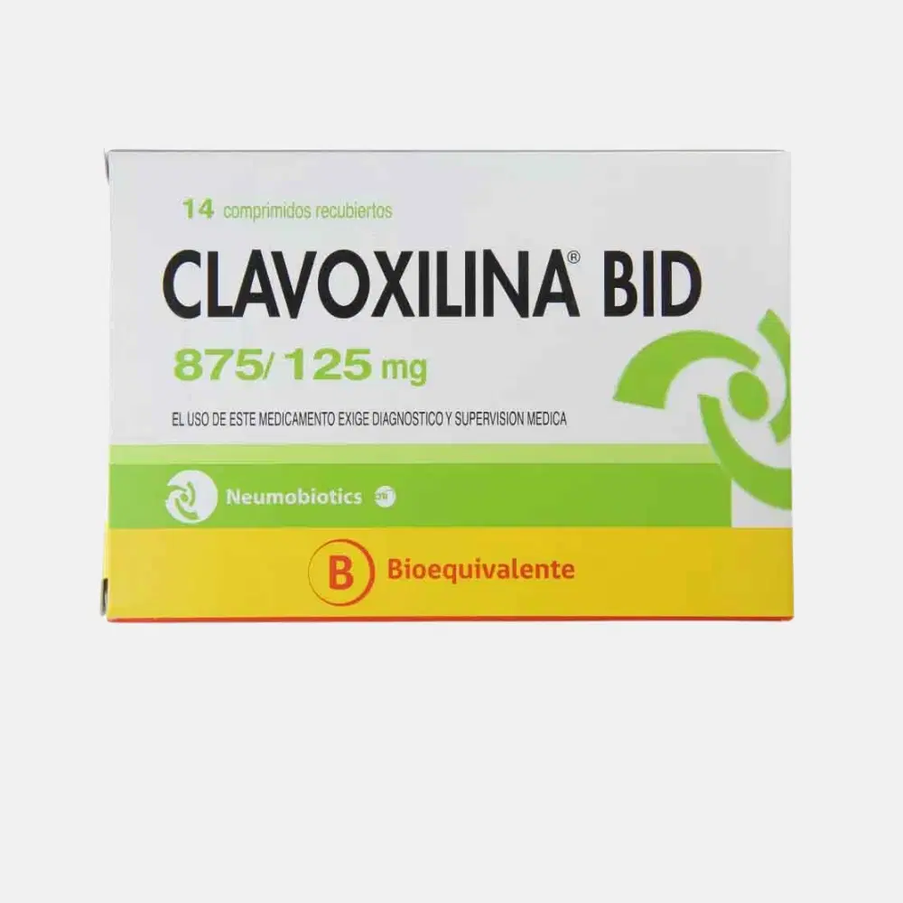 Clavoxilina Bid 875/125 14 Comp.Rec.
