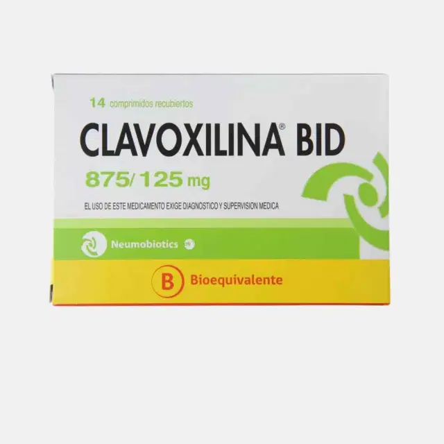 Clavoxilina Bid 875/125 14 Comp.Rec.
