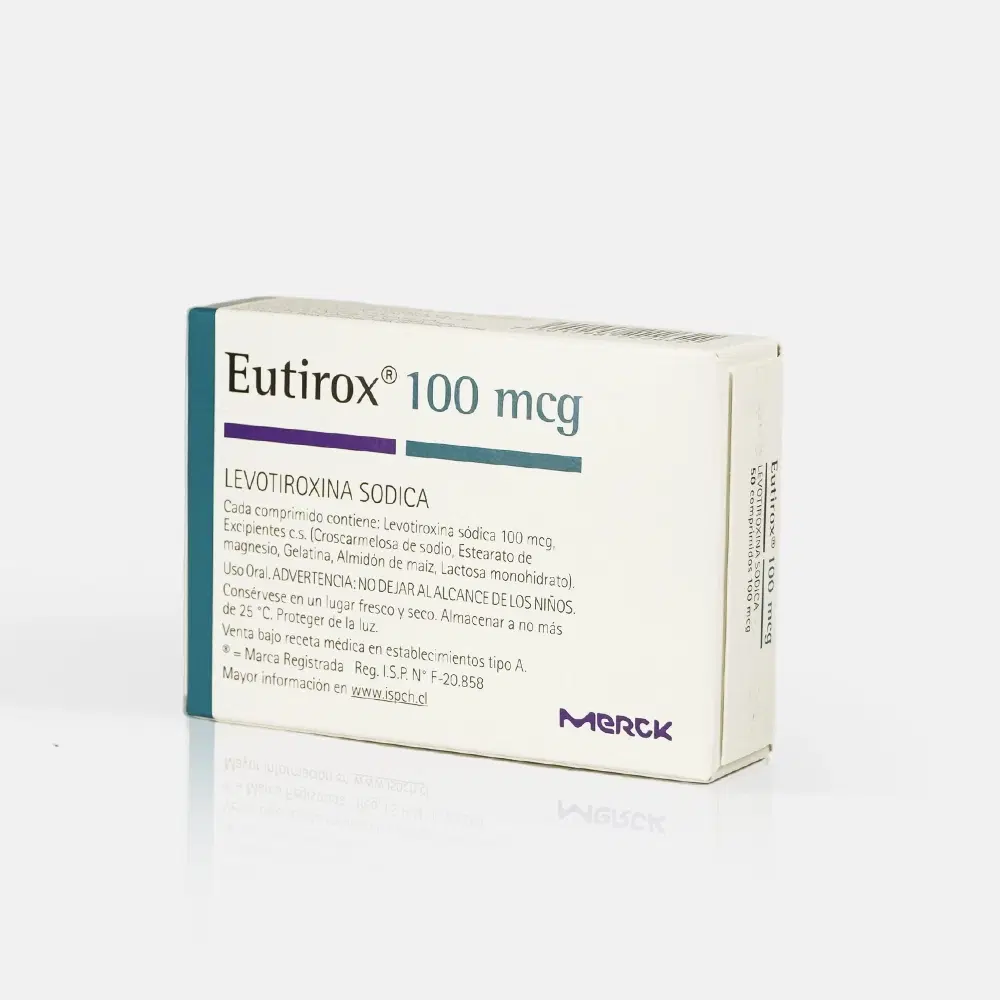 Eutirox 100mcg 50 Comp. – vista 2