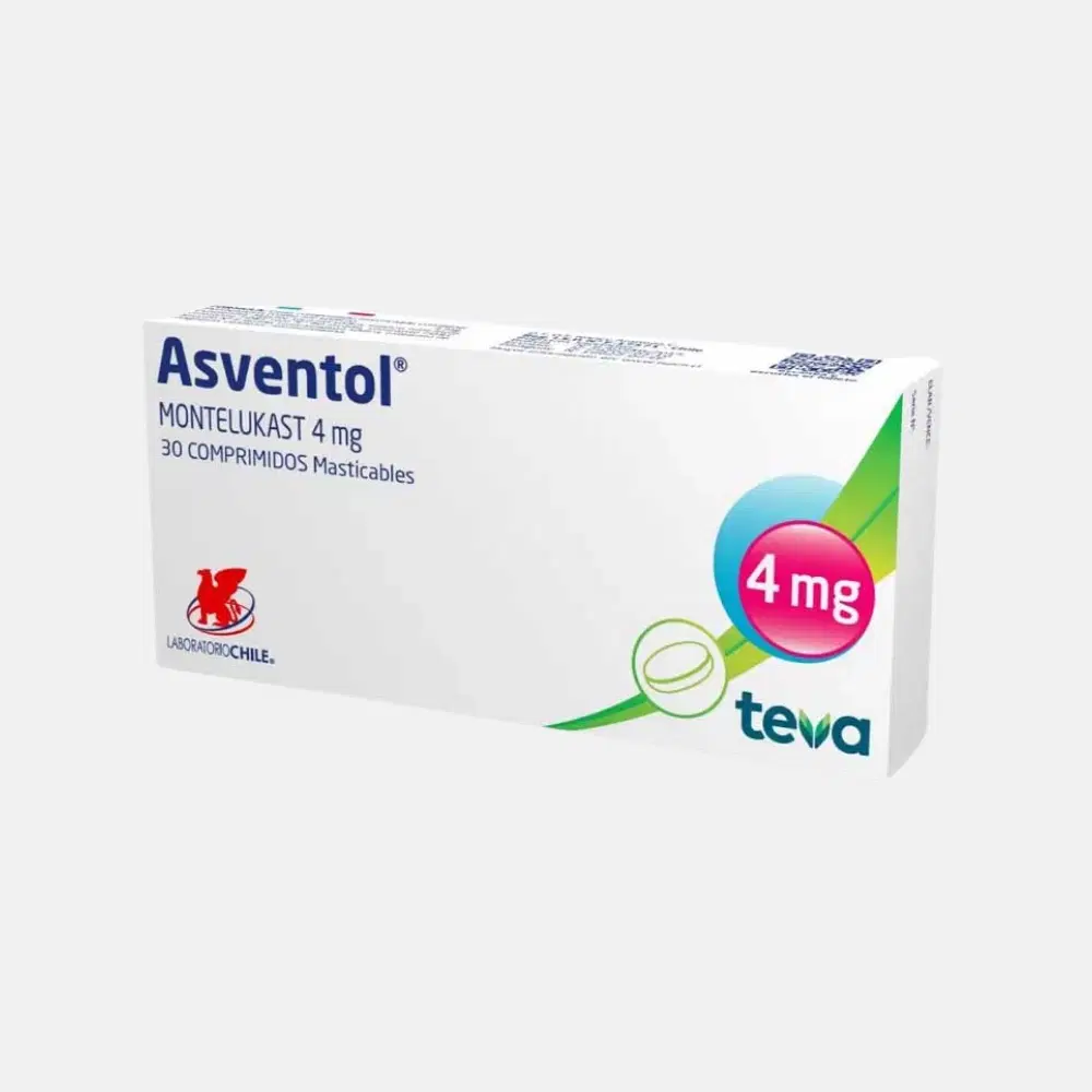 Asventol 4mg 30 Comp.Mast.