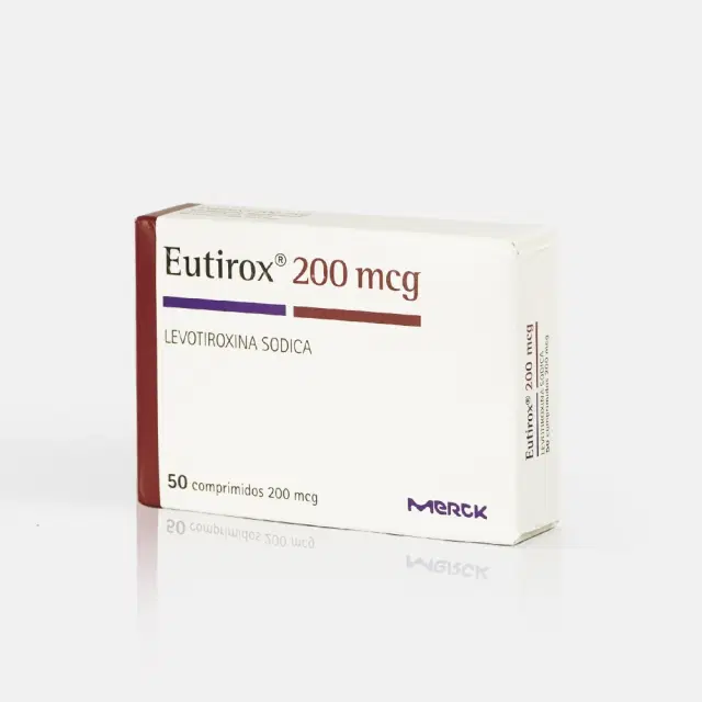 Eutirox Levotiroxina 200 mg 50 comprimidos