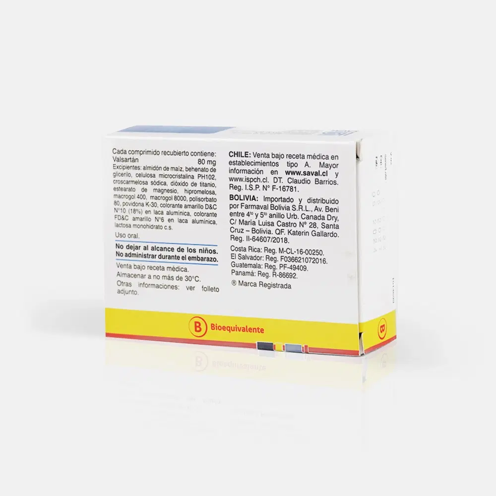 Valax 80mg 30 Comp.Rec. – vista 2