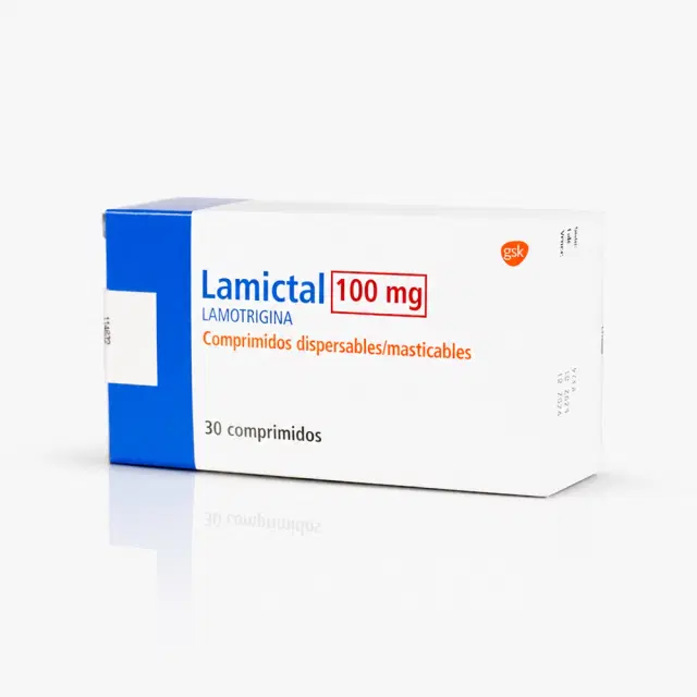 Lamictal Lamotrigina 100 mg 30 comprimidos masticables