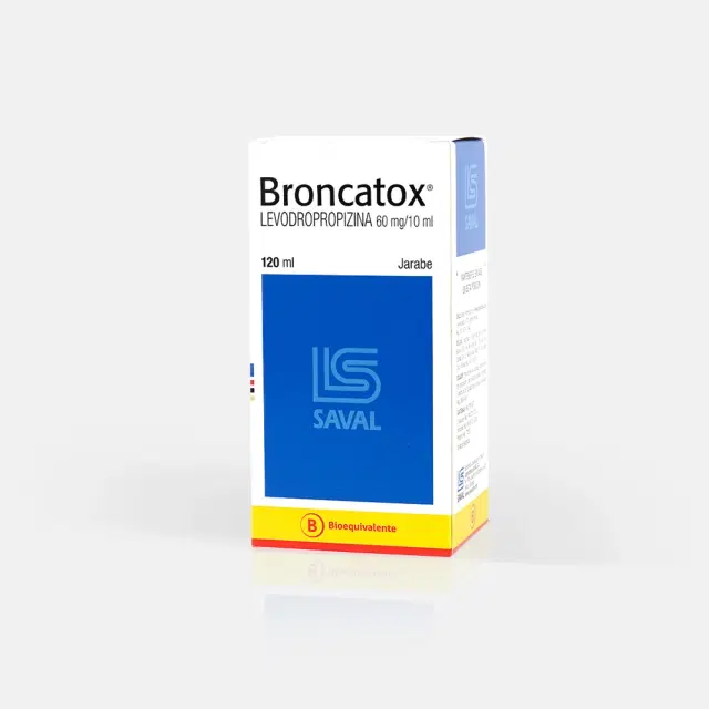 Broncatox 60mg/10ml 120ml Jbe.