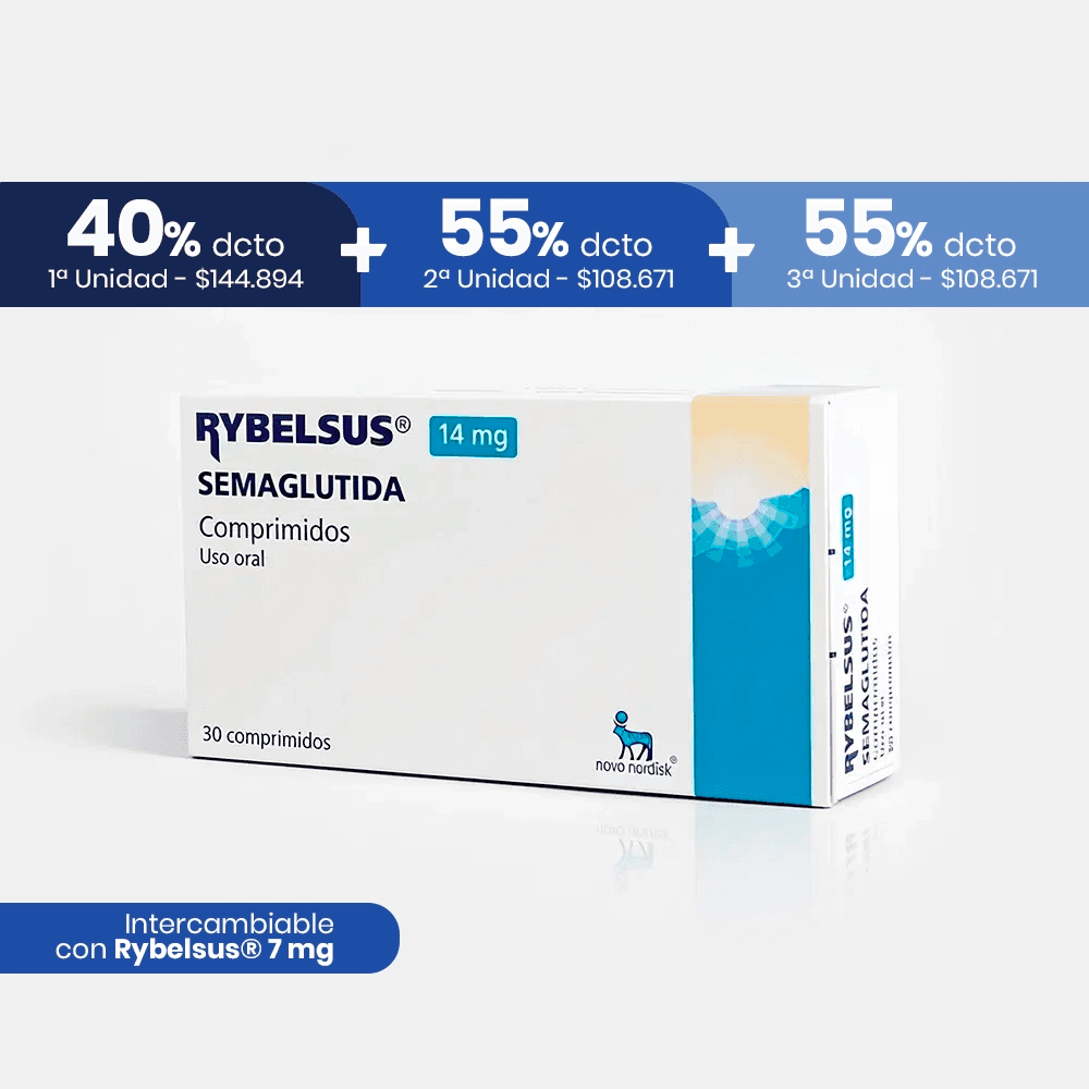 Rybelsus Semaglutida 14mg 30 Comprimidos