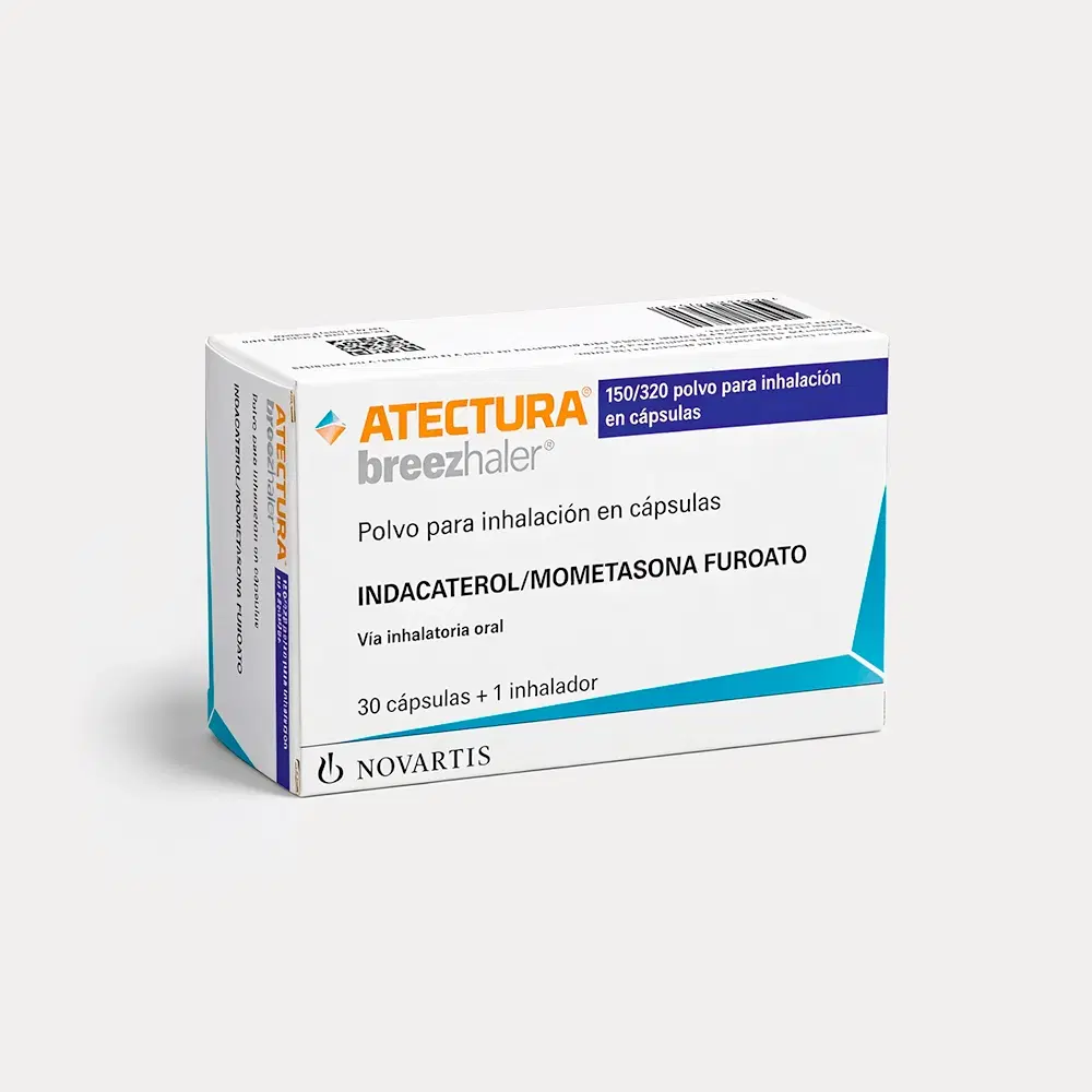 ATECTURA 150/320 MCG X 30 CÁP