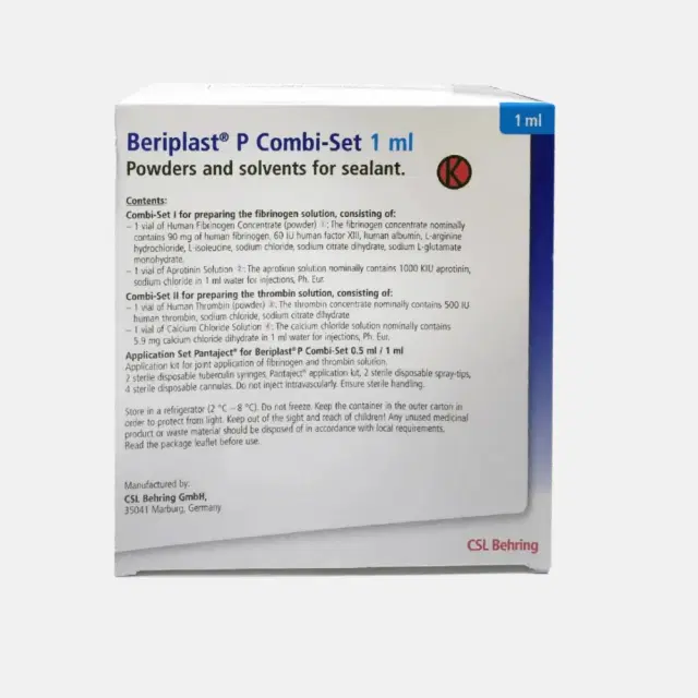 Beriplast 1000Kiu/ml 1 Jp.