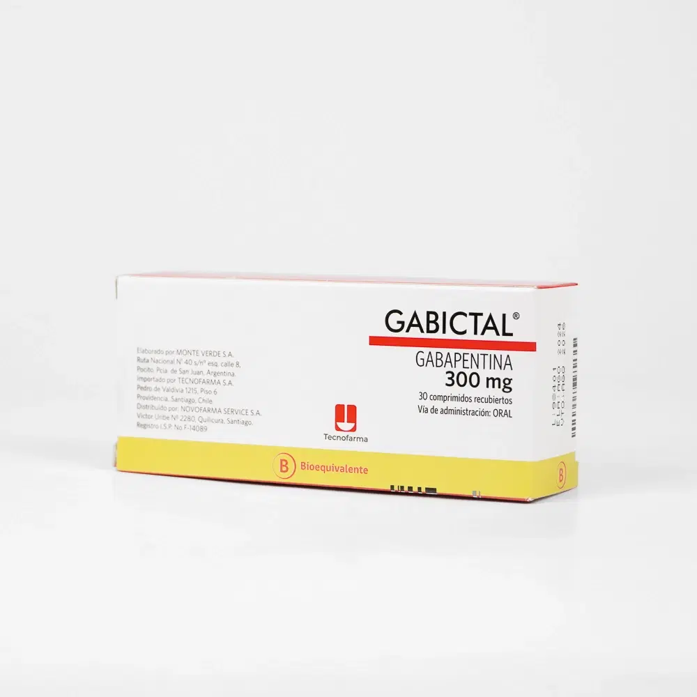Gabictal 300mg 30 Comp.Rec. – vista 2