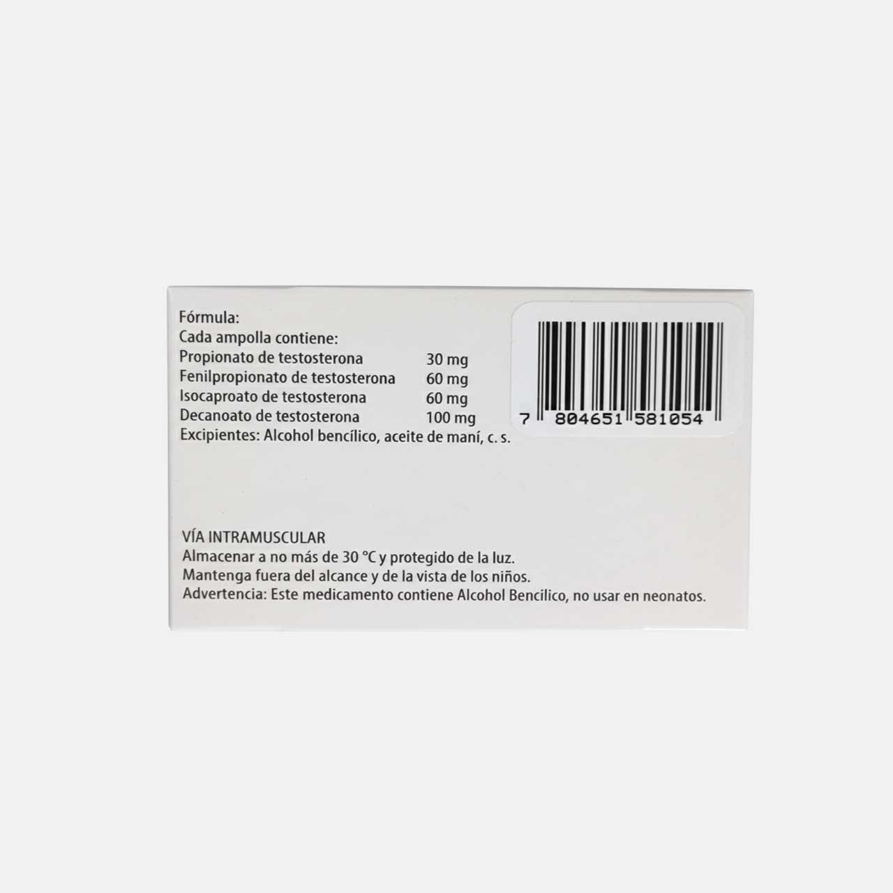 Sostenon 250 mg/ml 1 Ampolla – vista 2