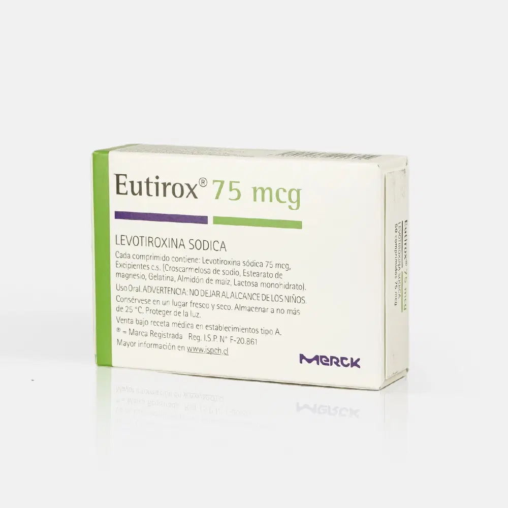Eutirox 75mcg 50 Comp. – vista 2