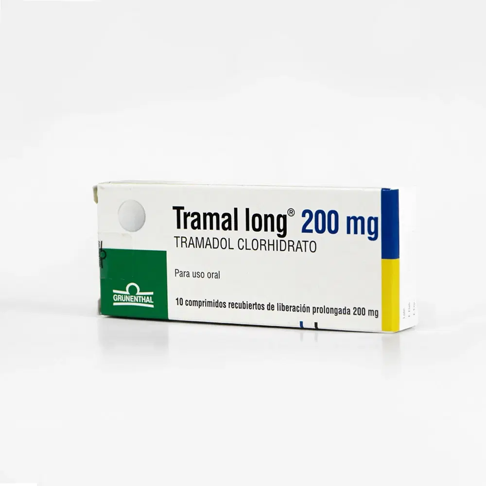 Tramal Long 200mg 10 Comp. – vista 1