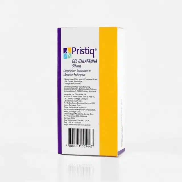 Pristiq Desvenlafaxina 50 mg 28 comprimidos de liberación prolongada