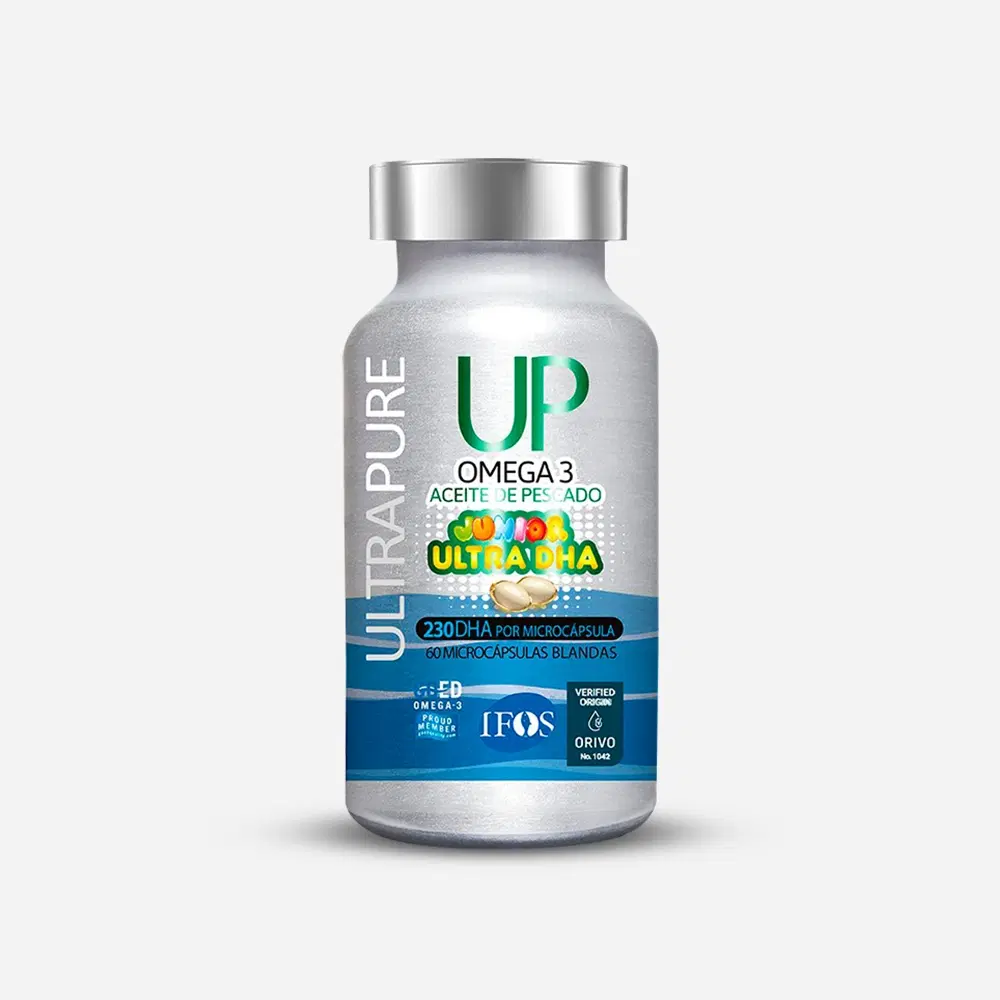 Omega 3 Up Junior Ultra DHA Aceite de Pescado (EPA/DHA) 50/230 mg 120 microcápsulas – vista 1