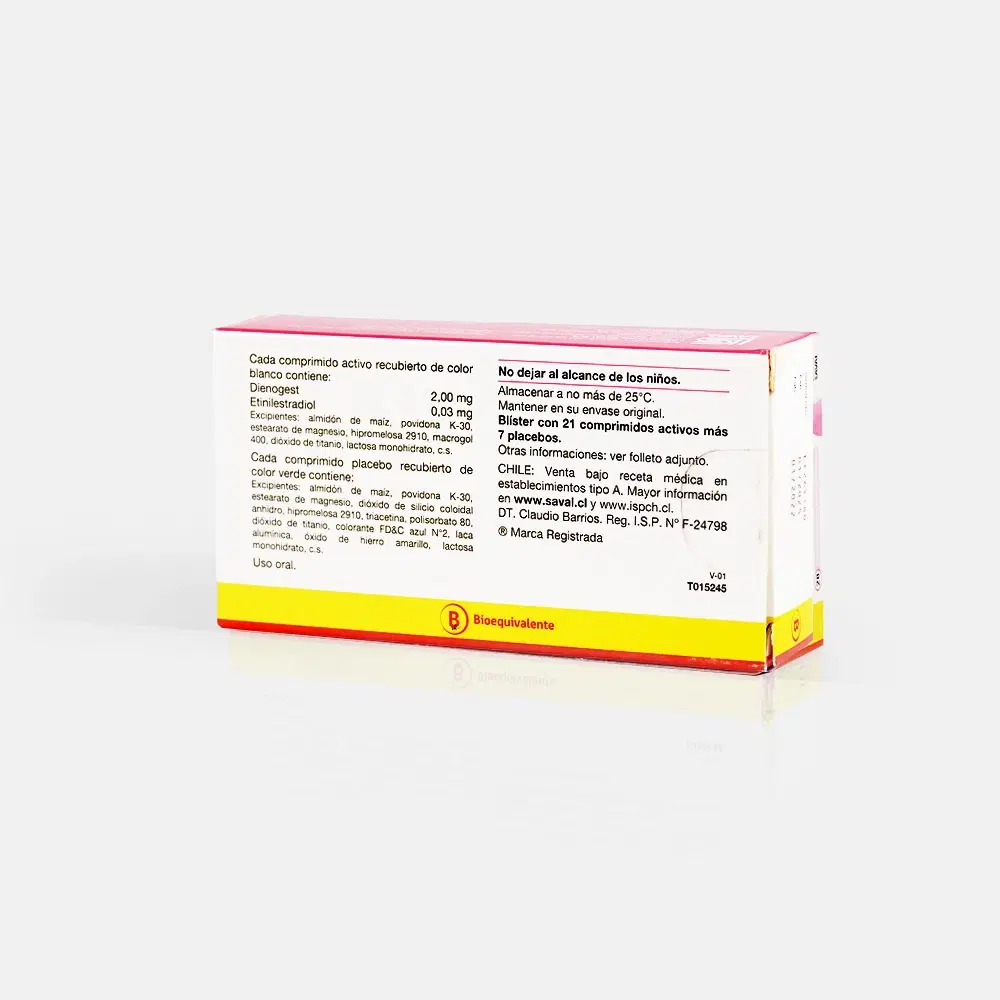 Nicol 2mg/0,03mg 28 Comp.Rec. – vista 2