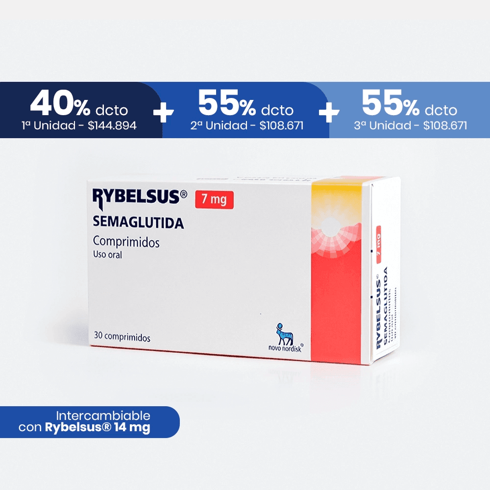 Rybelsus Semaglutida 7mg 30 comprimidos