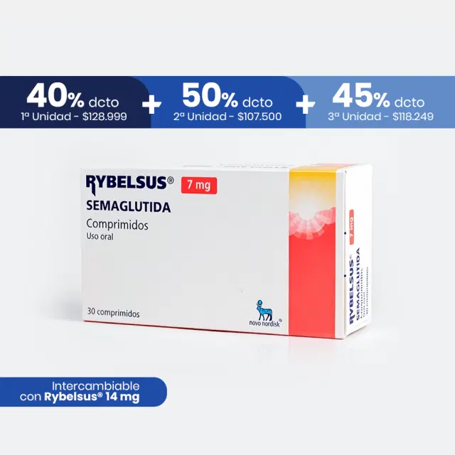 Rybelsus Semaglutida 7mg 30 comprimidos