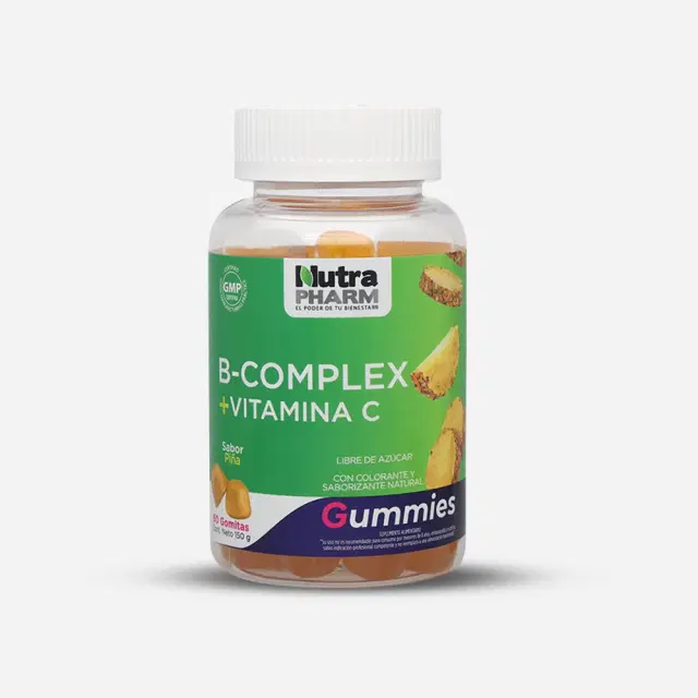 Complejo B en Gomitas Energía y Metabolismo 60 unidades