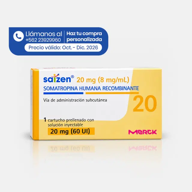 Saizen 20mg 1 Jp.