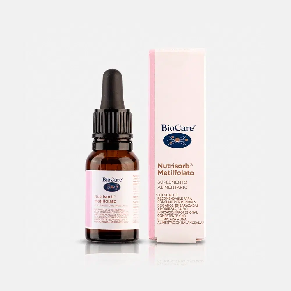 Biocare Nutrisorb Metilfolato Vitamina B9 Líquida – vista 1