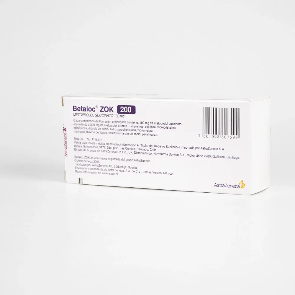 BETALOC ZOK 200mg 30 Com. L.P – vista 2