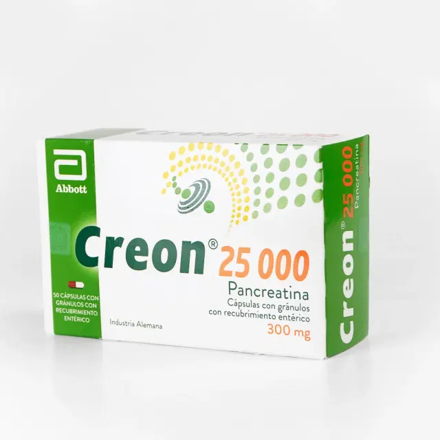 Creon 25000 300mg 50 Cap.Rec.Ent.