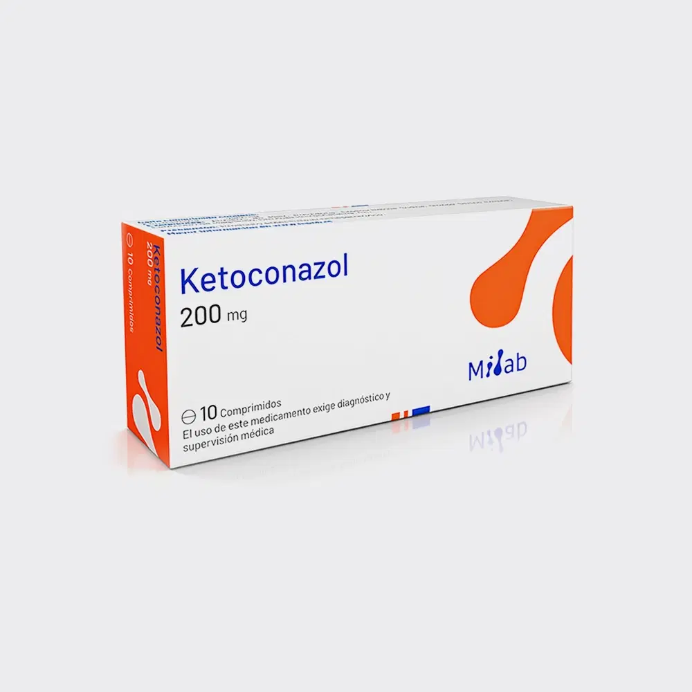 Ketoconazol 200mg 10 Comp.
