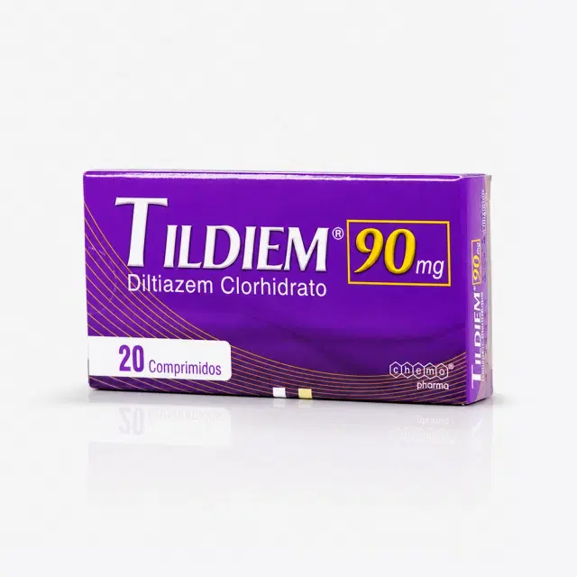 Tildiem Diltiazem 90 mg 20 comprimidos