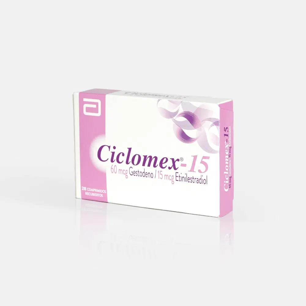 Ciclomex 0,06mg/0,015mg 28 Comp.Rec. – vista 1