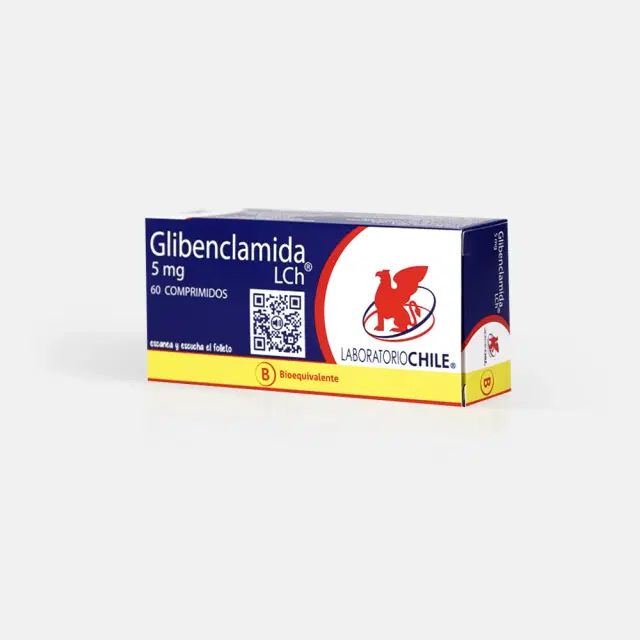 Glibenclamida 5mg 60 Comp.