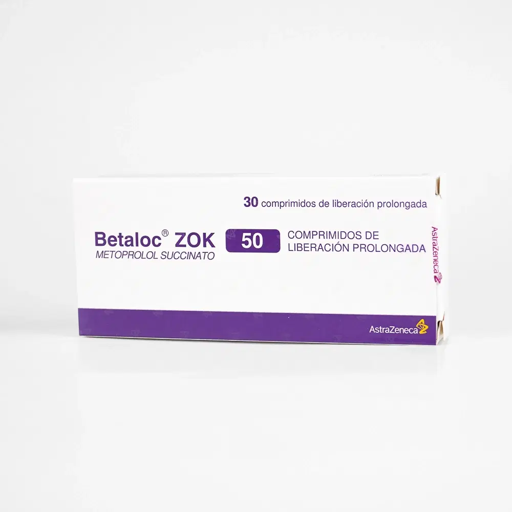 BETALOC  ZOK 50 mg X 30 Com. L.P – vista 1
