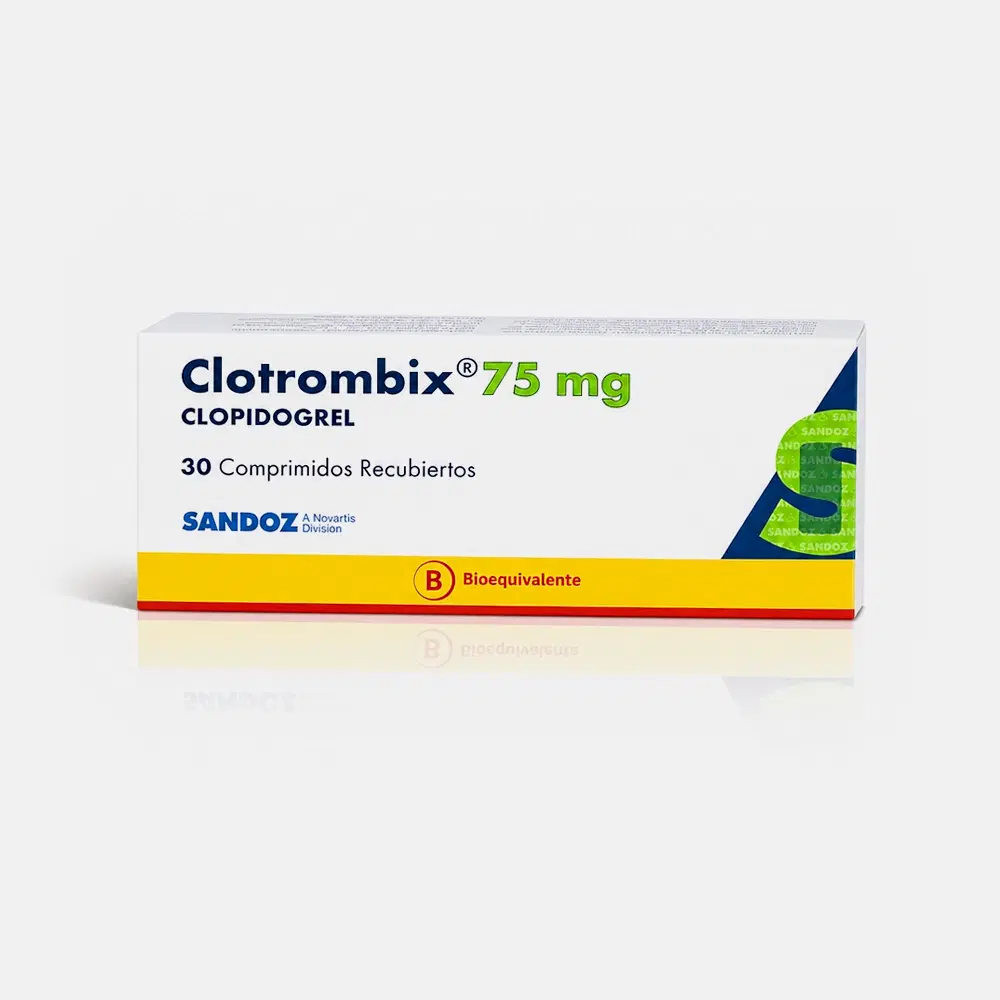 Clotrombrix 75mg 30 Comp.Rec.