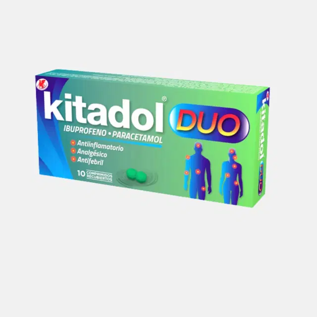 KITADOL DUO 10 COM. REC.